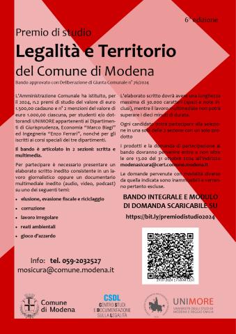 Legalità e territorio