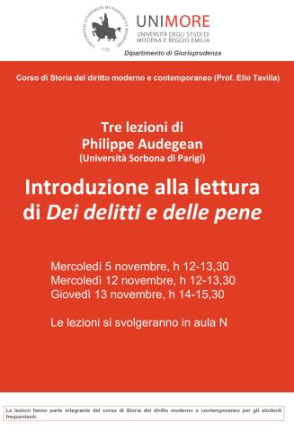 Locandina Audegean novembre 2025